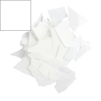 confetti coef 82 blanc opaque