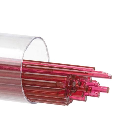 Bullseye Stringers 1 ou 2 mm - Rouge cerise transparent