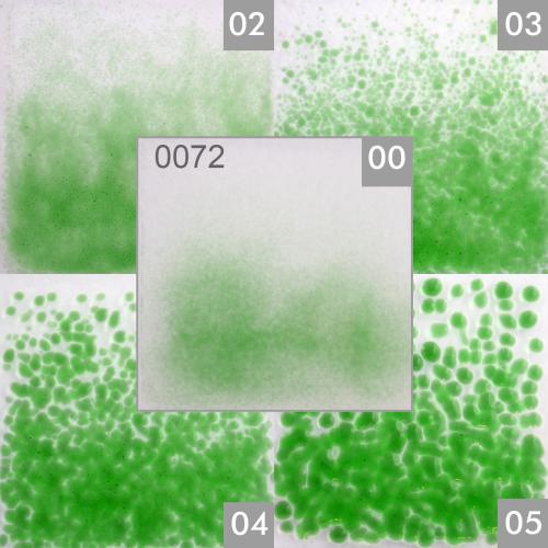 Frit vert clair transparent coef 82 granulometrie